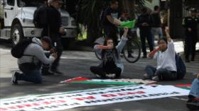 Mexicanos exigen acciones para poner fin al genocidio en Gaza