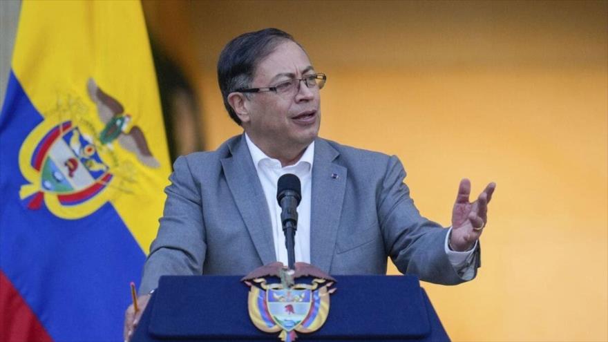 El presidente de Colombia, Gustavo Petro.
