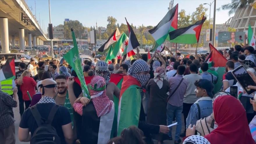 Damasco conmemora el segundo aniversario de Tormenta de Al-Aqsa
