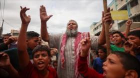 Fotos: Palestinos en Gaza celebran la tregua con cánticos de resistencia