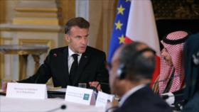 Macron: Expansión israelí amenaza Estado palestino y acuerdo de paz