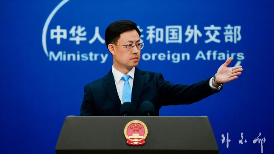 El portavoz del Ministerio de las Relaciones Exteriores de China, Guo Jiakun. 