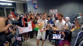 2 estadounidenses detenidos por el régimen israelí llegan a Washington