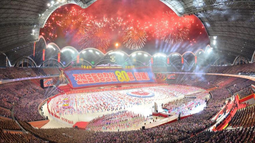 Pyongyang celebra el 80.º aniversario del Partido de los Trabajadores