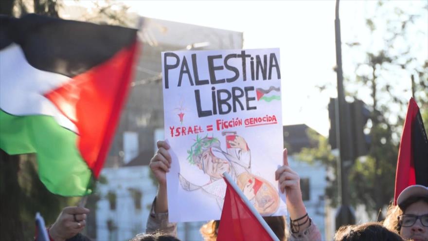 Chilenos urgen condiciones para una paz duradera en Palestina