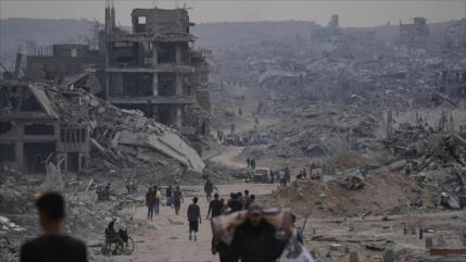ONG: 1,5 millones en Gaza perdieron sus casas durante guerra israelí 