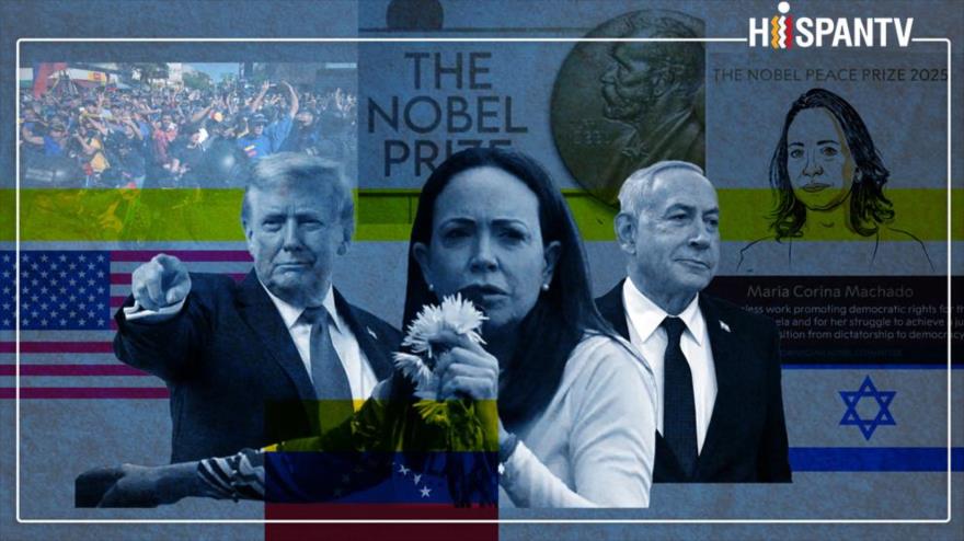 Premio Nobel de la “Guerra”: Machado galardonada por abogar por un ataque de EEUU e Israel contra Venezuela