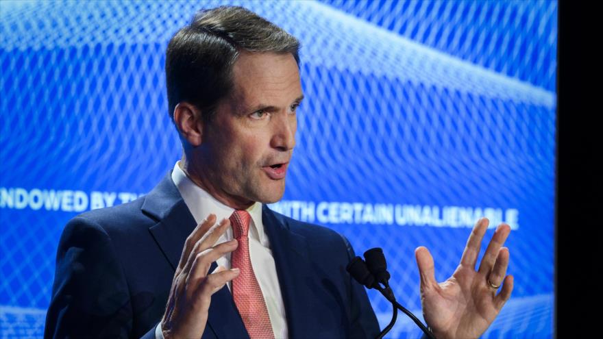 El congresista demócrata estadounidense Jim Himes.