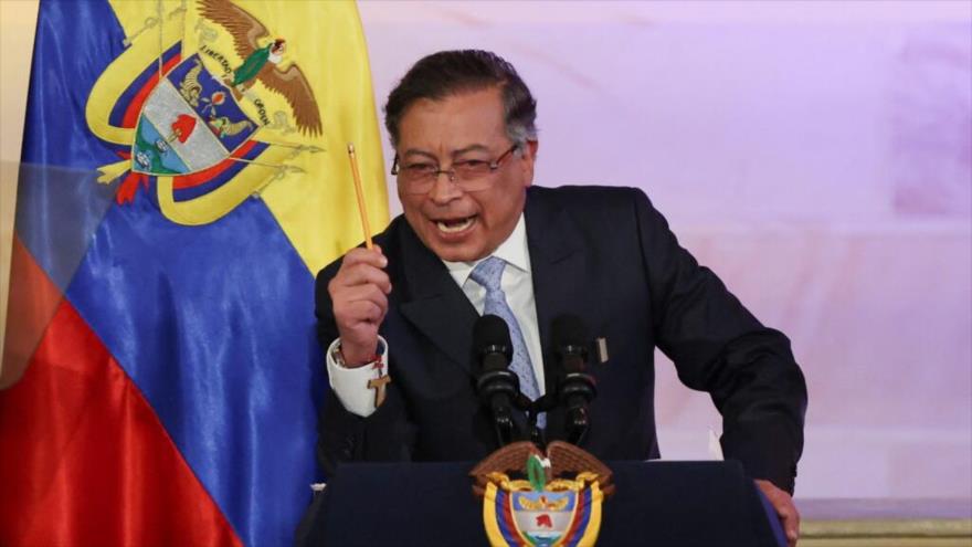 El presidente colombiano, Gustavo Petro.
