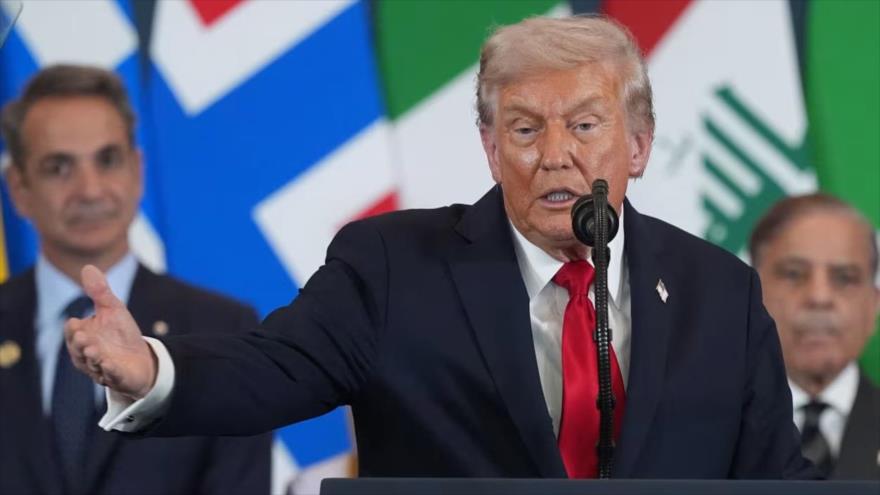 El presidente de EE.UU., Donald Trump