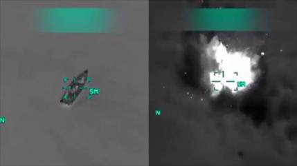 Vídeo: 6 muertos en nuevo bombardeo de EEUU contra un barco en el Caribe