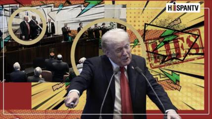 Desmontando las distorsiones flagrantes de Trump en su discurso en el parlamento israelí