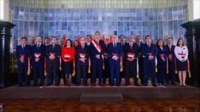 Presidente no electo de Perú anuncia su gabinete en plena crisis
