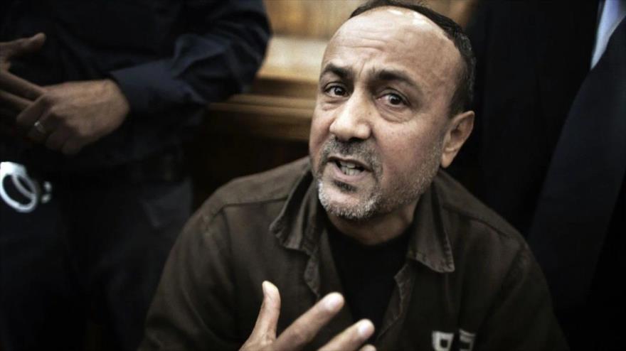 El famoso prisionero palestino y dirigente del Movimiento Palestino de Liberación Nacional (Al-Fatah), Marwan Barghouti.