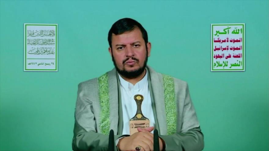 El líder del movimiento popular yemení Ansarolá, Seyed Abdulmalik Badredin al-Houthi