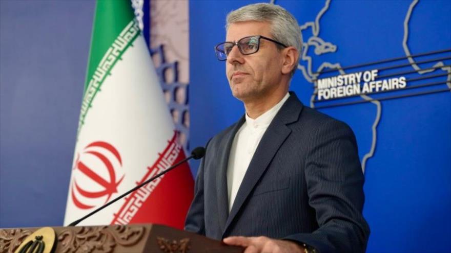 El portavoz del Ministerio de Asuntos Exteriores de Irán, Esmail Baqai.
