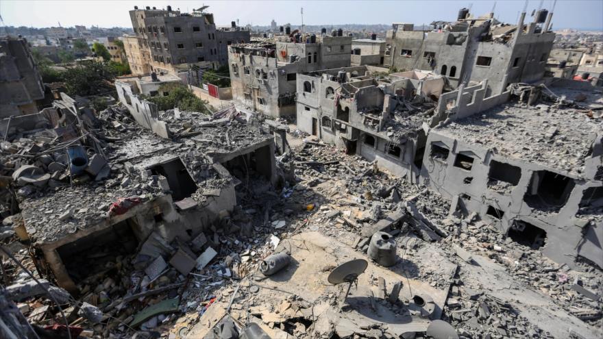 Edificios destruidos en la Franja de Gaza. (Foto: Al Jazeera)
