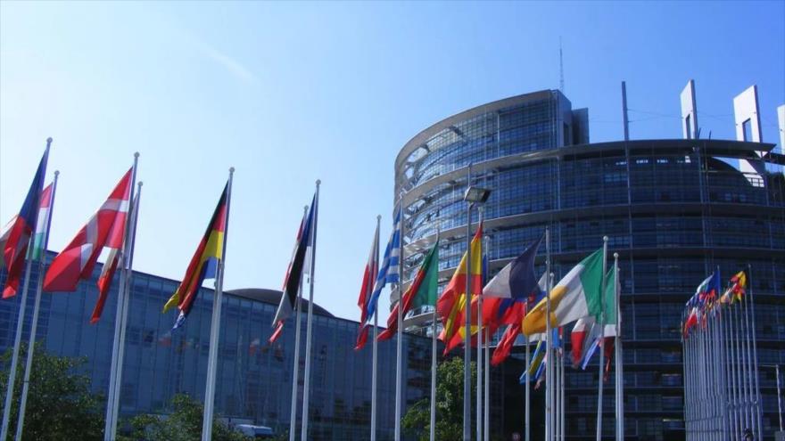 Sede de la Unión Europea (UE) en Bruselas, Bélgica.
