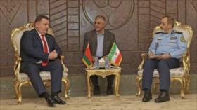 Irán aboga por fortalecer los lazos defensivos con Bielorrusia