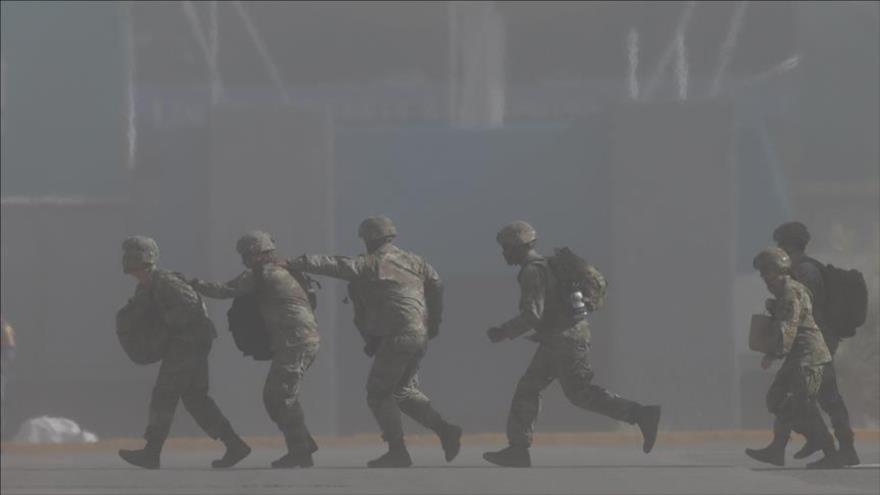 Los países de la OCS realizan el primer ejercicio antiterrorista conjunto en China, 23 de julio de 2024.