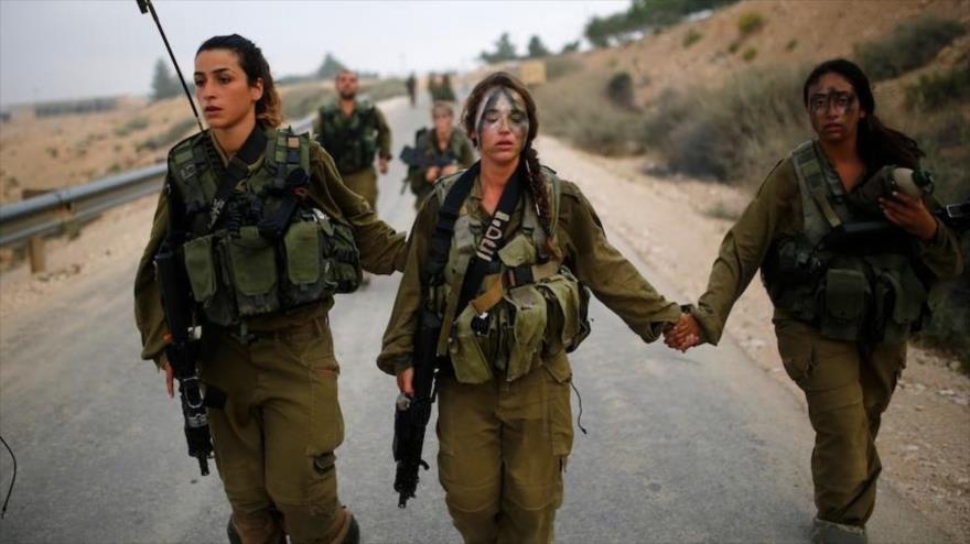 Las mujeres del ejército israelí.