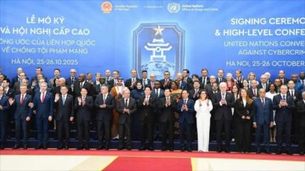 Irán y otros 60 países firman un tratado de ONU contra ciberdelincuencia