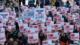 “No a Trump”: Surcoreanos protestan contra la visita de Trump a su país