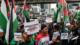 Malasios protestan contra “hipócrita” Trump con gritos “palestina libre” 
