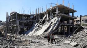 Israel convierte Gaza en vertedero de escombros de sus asentamientos