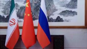 ‘Postura conjunta de Irán, Rusia y China demuestra un respaldo sólido’