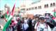 Manifestantes en Asia rechazan a Trump y apoyan a Palestina