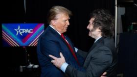 Trump se felicita a sí mismo por victoria de Milei; se cree dueño de Sudamérica
