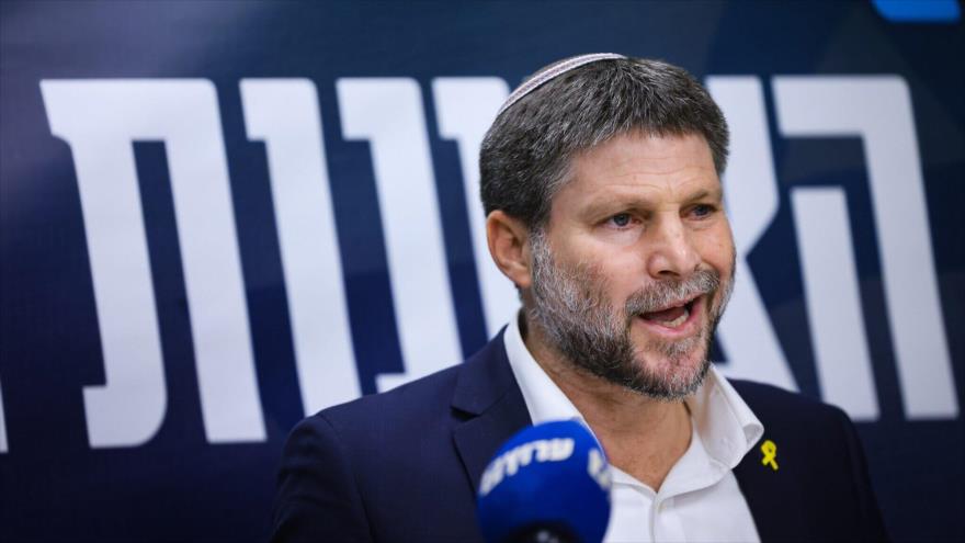 El ministro de finanzas israelí de extrema derecha, Bezalel Smotrich.