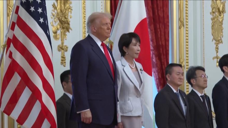 Presidente de EEUU llega a Japón en medio de tensiones