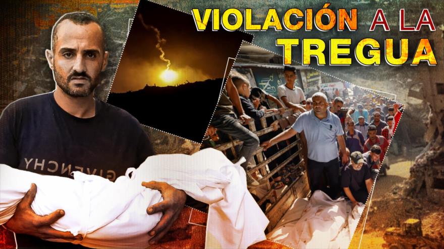 Israel viola la tregua en la Franja de Gaza | Detrás de la Razón