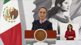 Presidenta mexicana responde a restricciones de EEUU