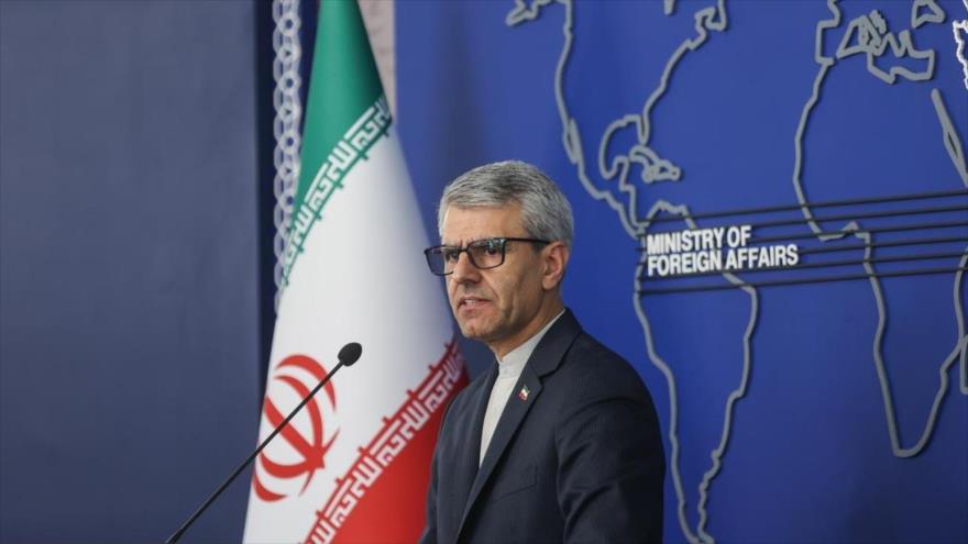 El portavoz de la Cancillería iraní, Esmail Baqai.