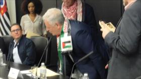 La Asamblea Legislativa de Sao Paulo se solidariza con Palestina