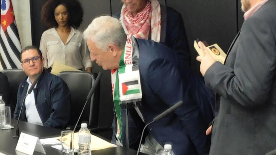 La Asamblea Legislativa de Sao Paulo se solidariza con Palestina