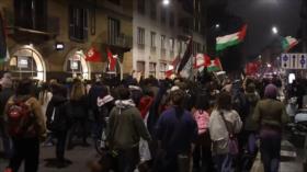 Protestas en Europa en apoyo a Palestina y contra ataques israelíes