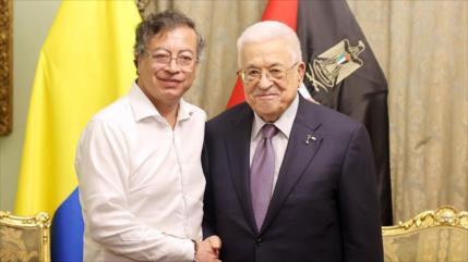 Presidente palestino agradece a Petro su firme apoyo a la causa palestina