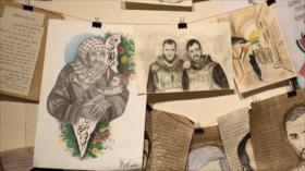 Artistas sirios y palestinos muestran su solidaridad con Gaza