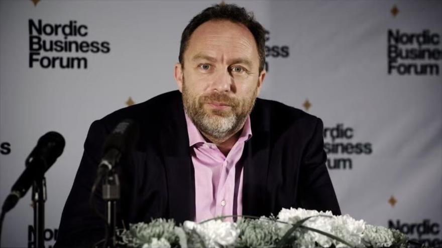 El cofundador de Wikipedia, Jimmy Wales.