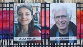 Irán libera condicionalmente a dos franceses detenidos por espionaje