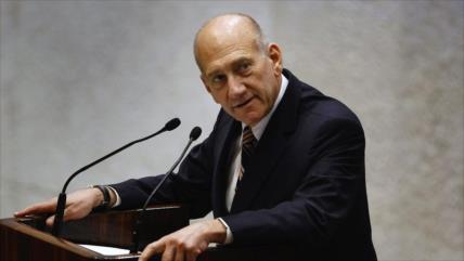 ONG pide arresto de Olmert en Alemania por crímenes de guerra en Gaza