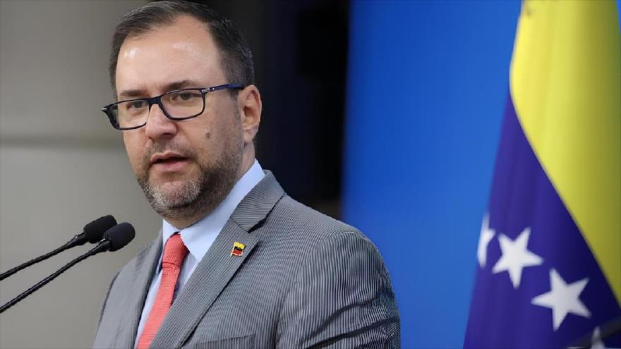 El ministro de Relaciones Exteriores de Venezuela, Yván Gil. 