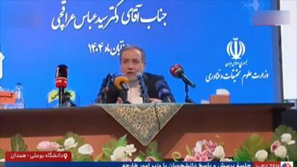 Canciller: Irán no ha tenido experiencia positiva en diálogos con EEUU