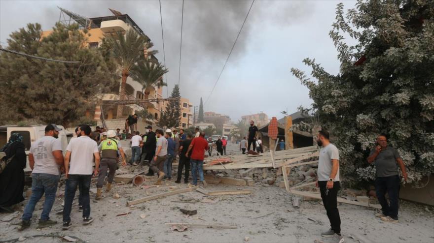 Israel bombardea sur de Líbano, de noviembre de 2025.