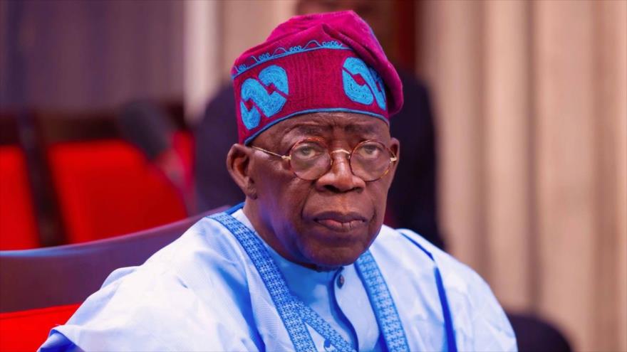 El presidente de Nigeria, Bola Tinubu.