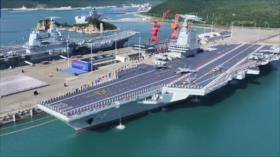 Fujian, avanzado portaviones chino equipado con atapulta electromagnética